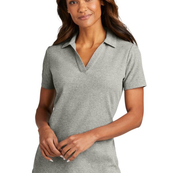 Ladies Cotton Blend Pique Polo Thumbnail