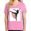 Ladies Core Cotton V Neck Tee Thumbnail