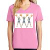 Ladies Core Cotton V Neck Tee Thumbnail