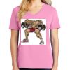 Ladies Core Cotton V Neck Tee Thumbnail