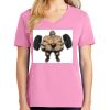 Ladies Core Cotton V Neck Tee Thumbnail