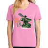 Ladies Core Cotton V Neck Tee Thumbnail