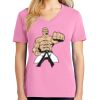 Ladies Core Cotton V Neck Tee Thumbnail