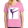 Ladies Core Cotton V Neck Tee Thumbnail