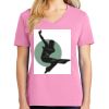 Ladies Core Cotton V Neck Tee Thumbnail