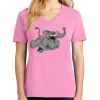 Ladies Core Cotton V Neck Tee Thumbnail