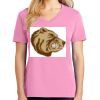 Ladies Core Cotton V Neck Tee Thumbnail