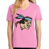 Ladies Core Cotton V Neck Tee Thumbnail