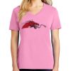 Ladies Core Cotton V Neck Tee Thumbnail