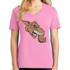 Ladies Core Cotton V Neck Tee Thumbnail