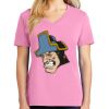 Ladies Core Cotton V Neck Tee Thumbnail