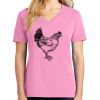 Ladies Core Cotton V Neck Tee Thumbnail