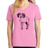 Ladies Core Cotton V Neck Tee Thumbnail