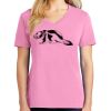 Ladies Core Cotton V Neck Tee Thumbnail