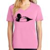 Ladies Core Cotton V Neck Tee Thumbnail