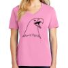 Ladies Core Cotton V Neck Tee Thumbnail