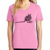 Ladies Core Cotton V Neck Tee Thumbnail
