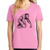 Ladies Core Cotton V Neck Tee Thumbnail