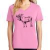 Ladies Core Cotton V Neck Tee Thumbnail