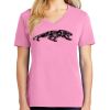 Ladies Core Cotton V Neck Tee Thumbnail