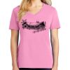 Ladies Core Cotton V Neck Tee Thumbnail