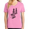 Ladies Core Cotton V Neck Tee Thumbnail