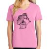 Ladies Core Cotton V Neck Tee Thumbnail