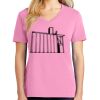 Ladies Core Cotton V Neck Tee Thumbnail