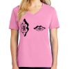 Ladies Core Cotton V Neck Tee Thumbnail