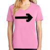 Ladies Core Cotton V Neck Tee Thumbnail