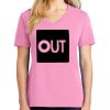 Ladies Core Cotton V Neck Tee Thumbnail