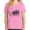 Ladies Core Cotton V Neck Tee Thumbnail