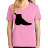 Ladies Core Cotton V Neck Tee Thumbnail