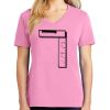 Ladies Core Cotton V Neck Tee Thumbnail