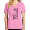Ladies Core Cotton V Neck Tee Thumbnail