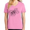 Ladies Core Cotton V Neck Tee Thumbnail
