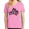 Ladies Core Cotton V Neck Tee Thumbnail