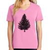 Ladies Core Cotton V Neck Tee Thumbnail