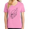 Ladies Core Cotton V Neck Tee Thumbnail