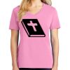 Ladies Core Cotton V Neck Tee Thumbnail