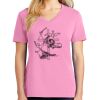 Ladies Core Cotton V Neck Tee Thumbnail
