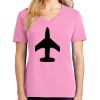 Ladies Core Cotton V Neck Tee Thumbnail