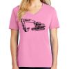 Ladies Core Cotton V Neck Tee Thumbnail