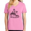 Ladies Core Cotton V Neck Tee Thumbnail