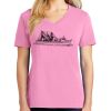 Ladies Core Cotton V Neck Tee Thumbnail