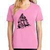 Ladies Core Cotton V Neck Tee Thumbnail