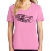 Ladies Core Cotton V Neck Tee Thumbnail