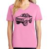 Ladies Core Cotton V Neck Tee Thumbnail