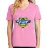 Ladies Core Cotton V Neck Tee Thumbnail