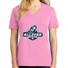 Ladies Core Cotton V Neck Tee Thumbnail
